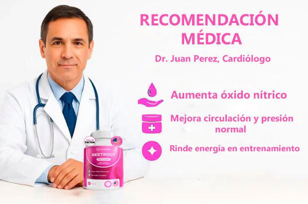 Organic Beet Root Rosabella™ (60 Capsulas)